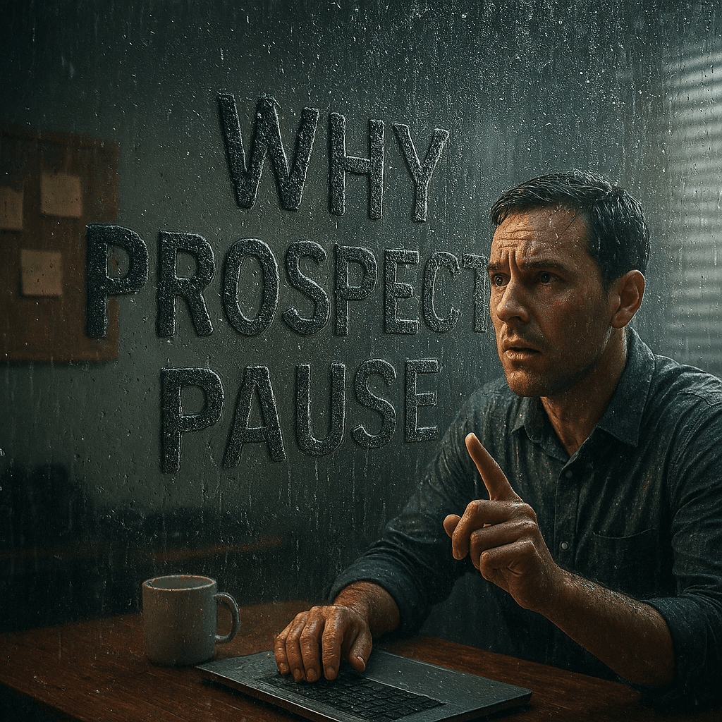 Image from Kyle Campbell's LinkedIn post: “I stopped blaming demos - prospects were dodging decisions”