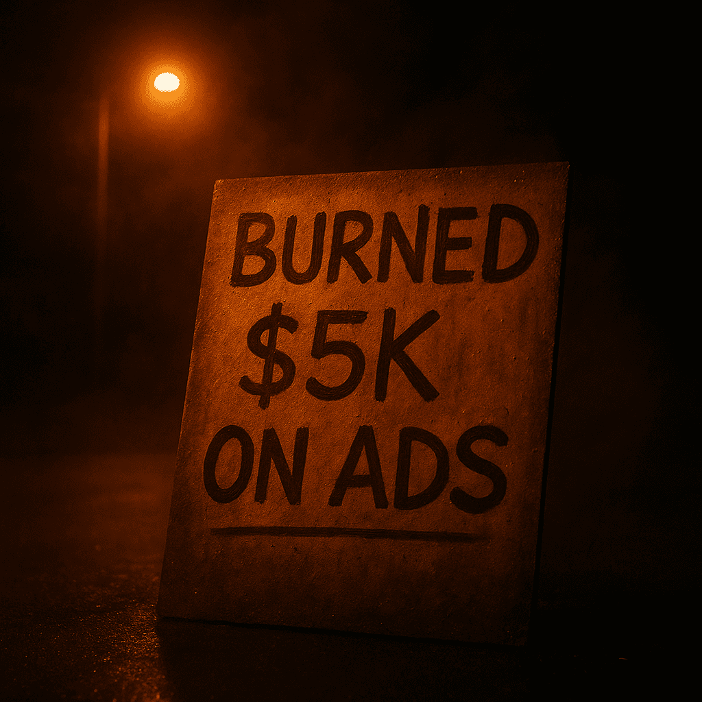 Image from Kyle Campbell's LinkedIn post: “I keep seeing founders treat 'more channels + ad spend' as the only way to get clients”